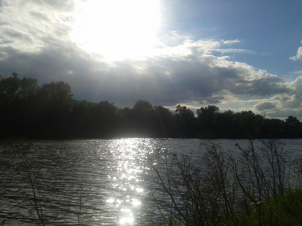 Meditace u večerní vltavy